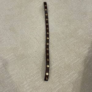 Tory Burch leather bracelet